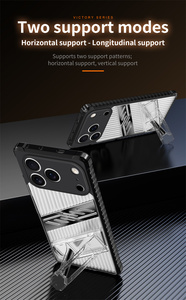 Funda Protectora Anticaídas y Antiarañazos con Soporte Inclinado, Marco Elevado para Cámara y Pantalla, para Tecno Pova <span class=keywords><strong>7</strong></span>/Pova 6/Camon 30 - Product Image 3