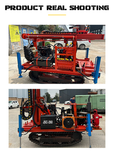 Te Koop 260M Kleine Draagbare Waterputboorinstallatie Beste Prijs Met Kerncomponenten Pomp Motor Tandwiellager - Product Image 4