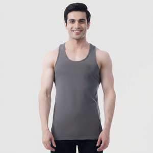 เสื้อกล้ามระบายอากาศแขนกุดสำหรับผู้ชายเสื้อสไตล์พรีเมี่ยม - Product Image 1