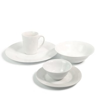 Service de table rond en porcelaine coloré de 16 pièces en gros