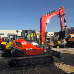 Excavatrices Kubota KX183 d'occasion haute performance, mini-excavatrice sur chenilles de 8 tonnes, moteur EPA, fabrication japonaise, certifiée CE - Product Image 1