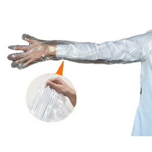 Tierarzt-inseminierungswerkzeug lange inseminierungshandschuhe pe tierversuchs-handschuhe für <span class=keywords><strong>semenex</strong></span> - Product Image 4