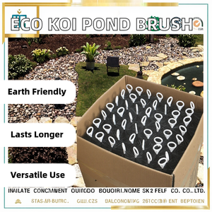 แปรงกรอง<span class=keywords><strong>บ่อ</strong></span><span class=keywords><strong>ปลา</strong></span><span class=keywords><strong>คา</strong></span><span class=keywords><strong>ร์</strong></span><span class=keywords><strong>ฟ</strong></span>ญี่ปุ่น QihangRAS เป็นมิตรกับสิ่งแวดล้อม สำหรับสวนกลางแจ้งและตู้ปลา ทำจากพลาสติก - Product Image 2