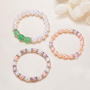 Pulsera de Perlas de Agua Dulce con Cuentas de Princesa para Niñas y Estudiantes, Accesorio de Joyería Infantil - Product Image 1