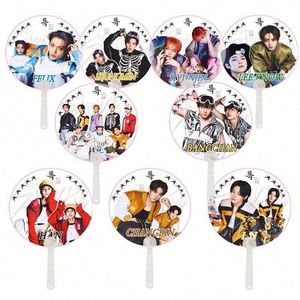 Venta Directa Internacional: Abanico Plegable de PVC Personalizado, Promocional, con Diseño de Ídolos Kpop, Personajes de Anime, Regalo Empresarial Personalizado con Temática de Estrellas - Product Image 4