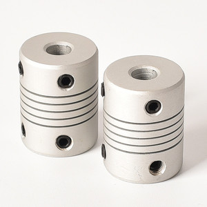 D20 L25 5X8mm 5mm करने के लिए 8mm कनेक्टर लचीला युग्मक एल्यूमीनियम बेर मोटर तख़्ता लचीला शाफ्ट युग्मन - Product Image 5