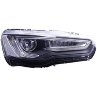 Pour Mitsubishi Lancer 09-16, ensemble de phares modifiés style Audi A5, feux de jour à LED, phares au xénon 24V 55W