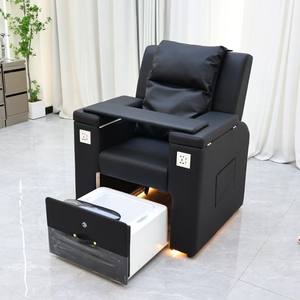 Fauteuil de pédicure électrique inclinable avec lavabo intégré pour salon de beauté - Équipement et mobilier de vente directe - Product Image 4