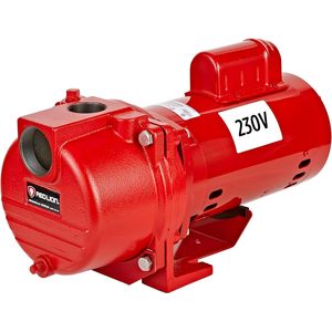 ปั๊มน้ำสปริงเกอร์เรดไลออน 230V 2 แรงม้า ใบพัดทองเหลือง สำหรับบ่อน้ำ ทะเลสาบ และอ่างเก็บน้ำ - Product Image 1