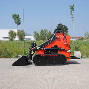 מעמיס קובוטה חזק מסוג סקיד סטיר, מיני מעמיס סקיד סטיר, מעמיס קומפקטי מסוג סקיד סטיר עם תעודת CE - Product Image 4