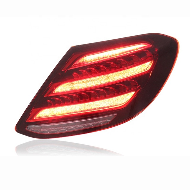 Full LED Taillight for Mercedes Benz E200 E260 E300 E320L E350 W213 LED Tail Lamp 2016-2020 Year Sequential Turn Signal Light