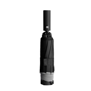 Custom Logo Classic Pongee Fully-Automatic Non-rotatable <b>Windproof</b> UV-Protective Three-Folding Waterproof <b>Umbrella</b> - Product Image 4