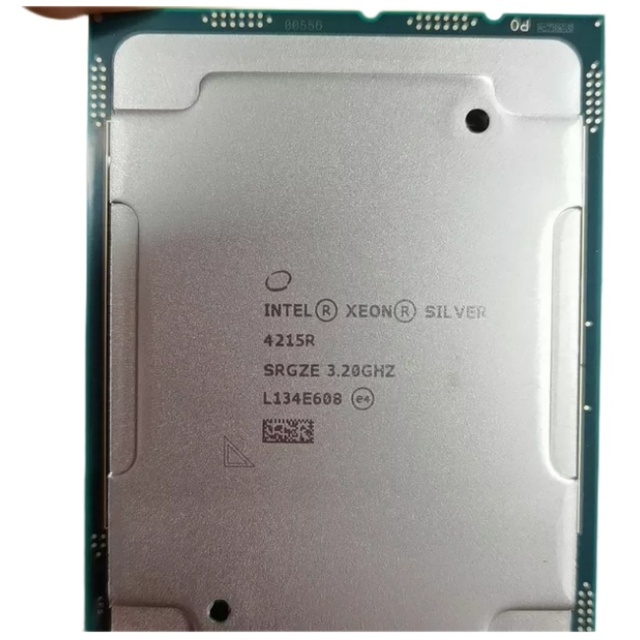 For Xeon Silver 4215R CPU 8 Cores 16 Threads 3.2GHz Server Processor LGA3647 for Workstation Virtualization Cloud
