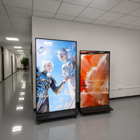 Напольный 85-дюймовый 4K UHD LCD-киоск Asi с системой Android для цифровой рекламы в розничных магазинах
