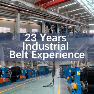 Nastro trasportatore resistente in gomma/PVC/Nylon 500 a 3 strati per frantoio di ghiaia - Product Image 4