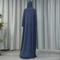 Expédition rapide, robe longue et fluide pour femmes musulmanes, ensemble robe de prière et foulard, vêtements islamiques, abaya, hijab