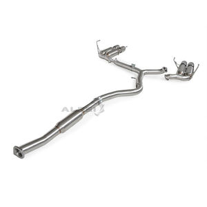 Escape de Alto Flujo de Acero Inoxidable Precision EJ25 para <span class=keywords><strong>Subaru</strong></span> <span class=keywords><strong>STI</strong></span> WRX 2.5T 2007-2014, Mejora de Rendimiento y Potencia - Product Image 3