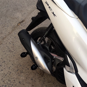 Tubo de escape ajustable Universal para motocicleta, palo anticaída para <span class=keywords><strong>Honda</strong></span> PCX 160 Forza <span class=keywords><strong>350</strong></span> <span class=keywords><strong>NSS</strong></span> <span class=keywords><strong>350</strong></span>, accesorios - Product Image 2