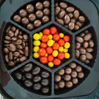 Venta al por Mayor de Granos de Chocolate Rellenos de Manteca de Cacao Pura, Chocolate con Nueces, Chocolate con Avellanas, Snacks Exóticos