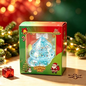 Juguete Sensorial Antiestrés de Santa Claus y Árbol de Navidad, Juguete de Peluche para Aliviar el Estrés, Juguete Sensorial de Navidad - Product Image 6