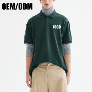 OEM/ODM Polo 100%Cotton Short Sleeve T-Shirts Homme Printing Your Logo Customized T Shirt Plain Blank Wholesale Tshirts For Men - Product Image 2