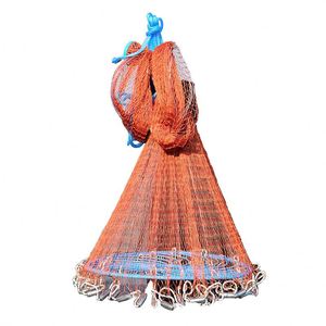 Chất Lượng Cao Tay Ném Đúc Net Nylon Dây Cước Lưới Đánh Cá Ma Thuật Quay Đúc Mạng Dễ Dàng Ném Đúc Net - Product Image 1