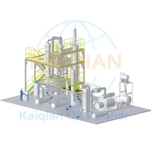 API Group 1/2 Base Oil China Lubricante Planta de reciclaje de aceite Refinería