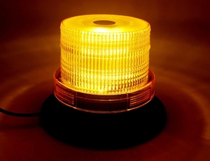 Luz de Seguridad Ámbar para Techo de Coche, Luz Estroboscópica Giratoria de Advertencia - Product Image 3
