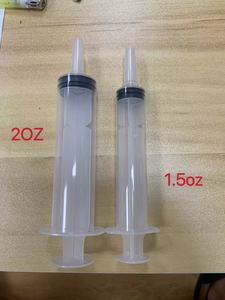 เข็มฉีดยาสำหรับปาร์ตี้พร้อมฝาและที่ใส่ขนาด1.5ออนซ์1.5ออนซ์หรือ2ออนซ์