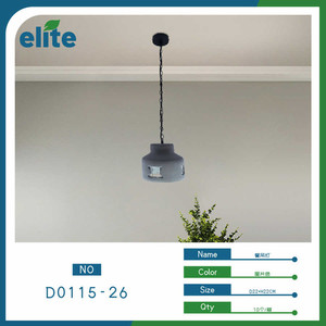Luce a sospensione nordica moderna per sala da pranzo bianco caldo con catena regolabile 3000K CCT stile industriale E26 Base - Product Image 1