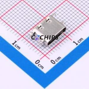 TYPE-C-F02C-1BBWC2.1 USB Connector SMD Connector ( Connector Type: Type-C )( Protocol Standard: USB 3.1 )( Gender: Female ) - Product Image 1