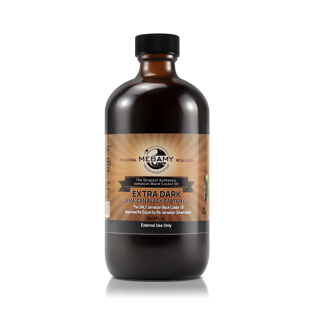 Private Label Natrual olio di ricino nero biologico cura della pelle capelli rosmarino menta olio rinforzante per capelli migliori prodotti per la crescita dei capelli