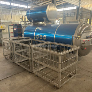 معقمة للمشروبات المعلبة بالبخار والنقانق والأغذية/معوجة الأوتوكلاف من السردين/معقم بضغط عالي ودرجة حرارة عالية - Product Image 6