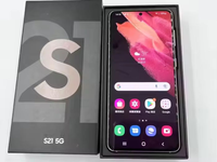 Teléfono Inteligente S21 5G Usado, 128 GB, Desbloqueado, Versión Estadounidense, 12 GB de RAM, Compatible con S Pen