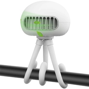 Ventilador Recargable con Clip de Pulpo para Cochecito de Bebé, Ventilador de Escritorio Portátil Silencioso con Batería de Larga Duración para Uso Doméstico y en el Coche - Product Image 1