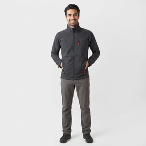 Men's High Quality Softshell <b>Jacket</b> Hooded Plus Size Canvas Outerwear Stand <b>Zipper</b> Spliced Design for Spring Outdoor Winter - Product Image 1