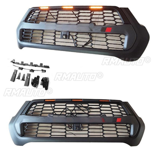 <b>For</b> Toyota Hilux REVO 2021-2023 GR Style Car LED Bumper <b>Grill</b> Decorative Racing Grille Body Kit Front Bumper <b>Grill</b> Exterior - Product Image 5