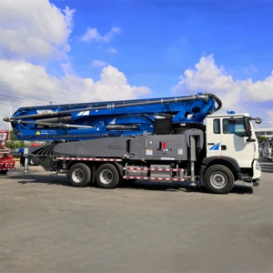 Camiones Bomba de Concreto de la Marca JIUHE a Precio Económico, Máquina Transportadora de Concreto Pesado de 17m a 70m, Camión Bomba de Concreto - Product Image 3