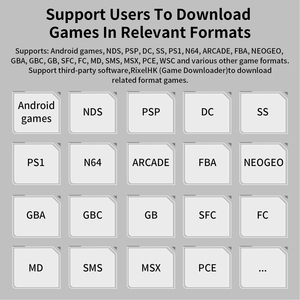 เครื่องเล่นวิดีโอเกม ANBERNI RG <span class=keywords><strong>DS</strong></span> หน้าจอสัมผัสคู่ ระบบ Android 14 ความจุ 128GB เครื่องเล่นเกมพกพาแบบย้อนยุค แบตเตอรี่ 4000 มิลลิแอมป์ หน้าจอ 4 นิ้ว - Product Image 6