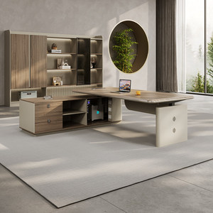 Scrivania Direzionale Ergonomica di Lusso a Forma di L, Regolabile Elettricamente in Altezza, Tavolo da Ufficio per Dirigenti - Product Image 3