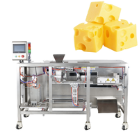 Machine d'emballage automatique pour sachets refermables de blocs de fromage Gloex, contrôle pneumatique PLC, certifiée CE, OEM ODM, vente en gros