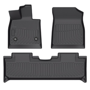 Les tapis de sol en TPE sont imperméables et résistants à l'usure. La conduite à gauche transfrontalière convient à BYD Song Plus - Product Image 5