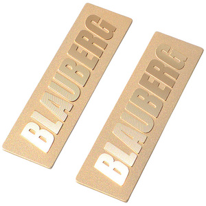Placas de Identificación Metálicas Personalizadas, Letras Plateadas en Relieve, Grabado, Anodizado, Fundición, Etiqueta Metálica con Logotipo para Cajas de Sonido, Etiquetas de Marca - Product Image 2