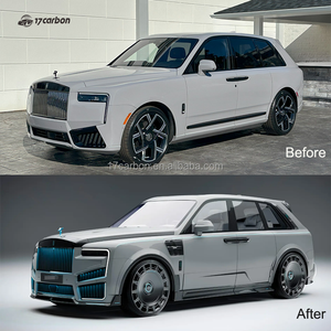 Nouvelle Amélioration 2019-2025 Carrosserie Fibre de Carbone Sèche 3K Sergé Forgée Kit Carrosserie Man Sory pour Rolls Royce Cullinan 2019+ - Product Image 3