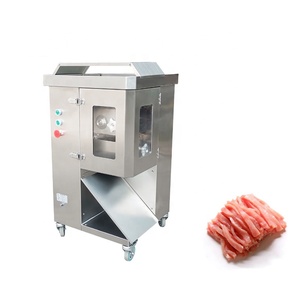 Bon marché prix frais boeuf séché déchiqueteuse coupe trancheuse flocon porc viande mouton coupe tranchage déchiquetage Machine - Product Image 4