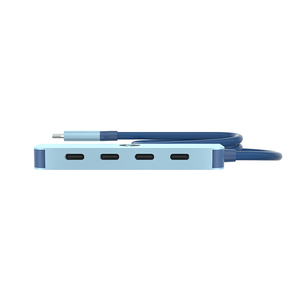 ฮับแปลงพอร์ต USB Type C <span class=keywords><strong>5</strong></span> พอร์ต สำหรับแล็ปท็อปขนาดเล็ก VCOM  วัสดุโลหะผสม  ตัวแยกพอร์ต USB - Product Image 5