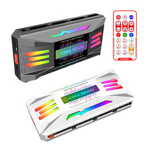 <span class=keywords><strong>COOLMOON</strong></span> ฮับควบคุมไฟคอมพิวเตอร์ ARGB รุ่น PA2 ฟังก์ชั่นทรงพลัง 10*ARGB 3PIN 8*PWM 4PIN พร้อมคอนโทรลเลอร์ไร้สาย สำหรับควบคุมพัดลมคอมพิวเตอร์เล่นเกม - Product Image 1