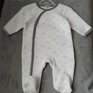 Yenidoğan bebek giysileri kız kış romper pijama bebek genel bebek yorgan romper footie