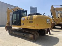 Moteur et pompe d'occasion pour excavatrice 320GX 20 tonnes, moteur C4.4, faible nombre d'heures, bon état, matériel de construction à vendre en stock
