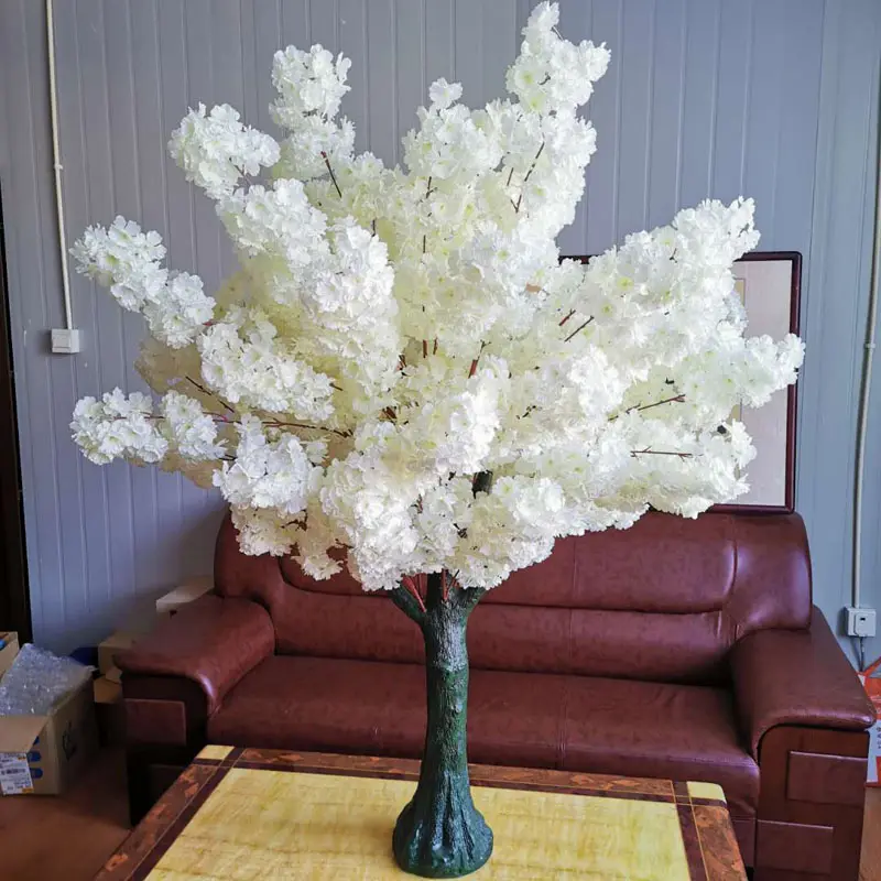 150cm fleurs de soie artificielle décoration d'intérieur d'arbre de fleur de cerisier de table de mariage pièce maîtresse